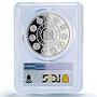 Spain 2000 pesetas Man Horse Hombre Caballo Ibero-American PR69 PCGS coin 2002