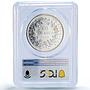 France 10 francs Hercules Liberty Equality Fraternity MS68 PCGS silver coin 1973