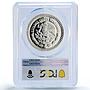 Mexico 1 onza Libertad Angel of Independence PR69 PCGS silver coin 1990