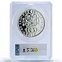 Mexico Pillar Dollar 8 Reales Desing 1732 PR68 PCGS 5 oz silver medal 1987