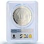 Paraguay 150 guaranies Independence Horseman History PR70 PCGS silver coin 2011