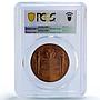 United States General MacArthur History Politics MS66 PCGS bronze medal 1962