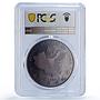 China Chairman Mao Tse Tung CCP Communism Politics PR66 PCGS silver medal 1980