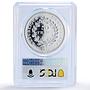 France 50 francs Hercules Liberty Equality Fraternity MS69 PCGS silver coin 1974