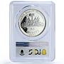 Haiti 50 gourdes Mermaid Woman on Beach Finess Left PR66 PCGS silver coin 1973