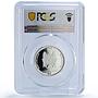 Moldova 50 lei King Stefan Mare Personalities History PR69 PCGS silver coin 2012
