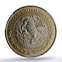 Mexico 10 pesos Turn Millennium Aztec Sun Stone MS67 PCGS bimetal coin 2001