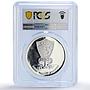 Mexico Los Mochis City 100th Anniversary History SP69 PCGS silver medal 2003