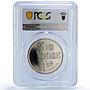 Ukraine 5 hryvnias Undisputed Usyk Usik Boxing Sport MS69 PCGS NiBrass coin 2024