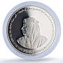 Bahrain 5 dinars United Nations UN Headquarters Buildings proof silver coin 1995