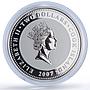 Cook Islands 2 dollars Hound Baskervilles Sherlock Movies silver coin 2007