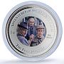 Cook Islands 2 dollars x 4 Set Adventures Sherlock Holmes silver coins 2007