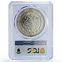 Mexico 1 onza Libertad Angel of Independence MS66 PCGS silver coin 1996