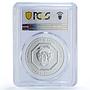 Ukraine 1 hryvnia Archangel Michael F15 Variety MS70 PCGS silver coin 2015