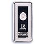 Macedonia 10 denari Mother of God Triptych Religion Art proof silver coin 2017