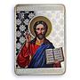 Macedonia 10 denari Jesus Christ Triptych Religion Art proof silver coin 2017