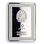 Macedonia 10 denari Jesus Christ Triptych Religion Art proof silver coin 2017