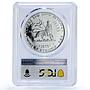 Ethiopia 5 dollars Princess Zewditu Zauditu History PR69 PCGS silver coin 1972