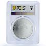 Ocussi-Ambeno 1 dollar Lien Chan Taiwan Politics PR69 PCGS silver coin 1996