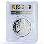 Gibraltar 1 crown Ziyad Islamic Civilization Mankind PR70 PCGS silver coin 1997