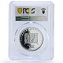 Greece 500 drachmes Volleyball Centennial Sports PR67 PCGS silver coin 1994