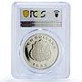 Liberia 10 dollars Decade For Women United Nations UN PR70 PCGS silver coin 1985
