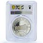 Malawi 10 kwacha Soong Chu-yu Vice President PL64 PCGS silvered bronze coin 2004