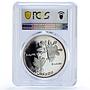 Mexico Hoffmann La Roche Cie 100th Anniversary SP68 PCGS silver medal 1996