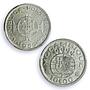 Mozambique 10 escudos Portugal Coinage KM-79 MS62 PCGS silver coin 1955