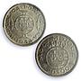 Mozambique 20 escudos Portugal Coinage KM-80 MS62 PCGS silver coin 1955