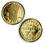 Venezuela Mara 5 Bolivares Caciques Indian Chiefs MS64 PCGS gold medal 1962