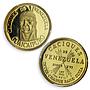 Venezuela Guaicaipuro 5 Bolivares Caciques Chiefs MS65 PCGS gold medal 1962