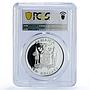 Jamaica 10 dollars Decade For Women United Nations UN PR70 PCGS silver coin 1984