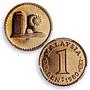Malaysia 1 sen Republic Coinage Parliament House PR70 PCGS bronze coin 1980