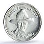 Nicaragua 500 cordobas Sandino Revolutionary History PR68 PCGS silver coin 1980