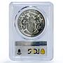 USA Gardiners Island Eagle Bird Fauna Pattern X-PT3 PR69 PCGS CuNi token 1965