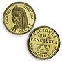Venezuela Murachi 5 Bolivares Caciques Indian Chiefs MS65 PCGS gold medal 1962