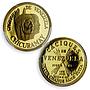 Venezuela Chicuramay 5 Bolivares Caciques Indian Chief MS65 PCGS gold medal 1962