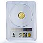 Venezuela Chacao 5 Bolivares Caciques Indian Chiefs MS66 PCGS gold medal 1962