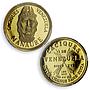 Venezuela Manaure 5 Bolivares Caciques Indian Chiefs MS64 PCGS gold medal 1962
