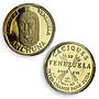 Venezuela Arichuna 5 Bolivares Caciques Indian Chiefs MS64 PCGS gold medal 1962