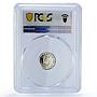 Malaysia 5 sen Republic Coinage Parliament House PR70 PCGS CuNi coin 1980