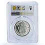 Great Britain 1/2 crown Elizabeth II Shield Arms PR66 PCGS CuNi coin 1953
