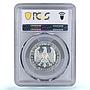 Germany Weimar 3 mark University Marburg History PR63 PCGS silver coin 1927