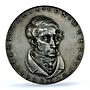 Germany Weimar Carl Maria Weber Composer Music Goetz SP63 PCGS silver medal 1927