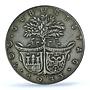 Germany Third Reich Johannes Brahms Composer Music SP62 PCGS silver medal 1933
