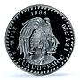Mexico 1 onza Cuauhtemoc Aztec History PR69 PCGS silver token medal coin 1988
