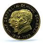 Germany Weimar Zeppelin Eckener Airship Aviation SP64 PCGS gold medal 1929
