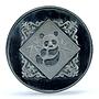China 1 oz Expo Int. Hong Kong Panda Ship PR66 PCGS silver token medal coin 1984
