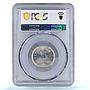 Estonia 5 marka Republic Coinage Three Lions KM-3 MS64 PCGS CuNi coin 1922